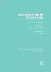 Accounting in Scotland (RLE Accounting) cover