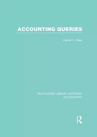 Accounting Queries (RLE Accounting) cover