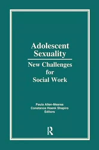 Adolescent Sexuality cover