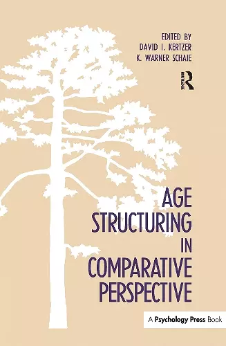 Age Structuring in Comparative Perspective cover