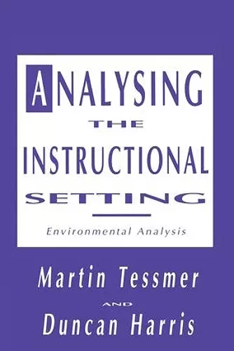 Analysing the Instructional Setting cover