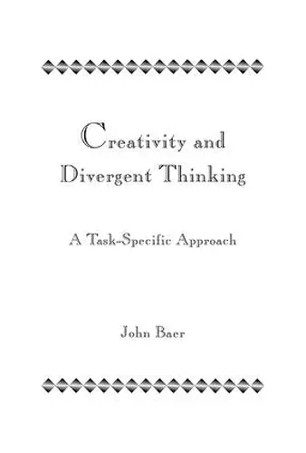 Creativity and Divergent Thinking cover