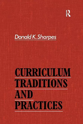 Curriculum Traditions and Practices cover