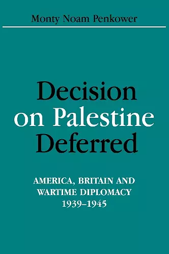 Decision on Palestine Deferred cover