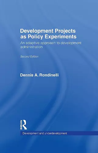 Development Projects as Policy Experiments cover