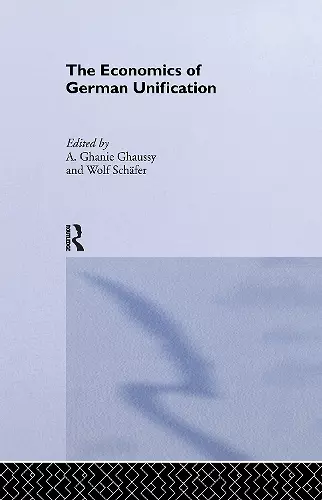 The Economics of German Unification cover