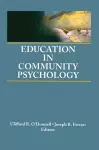 Education in Community Psychology cover