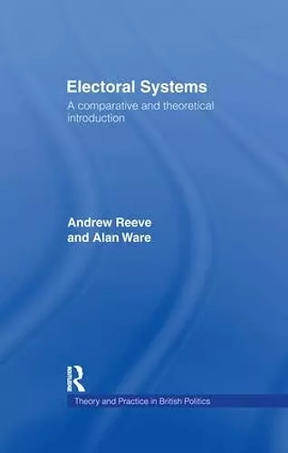 Electoral Systems cover