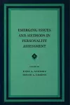 Emerging Issues and Methods in Personality Assessment cover