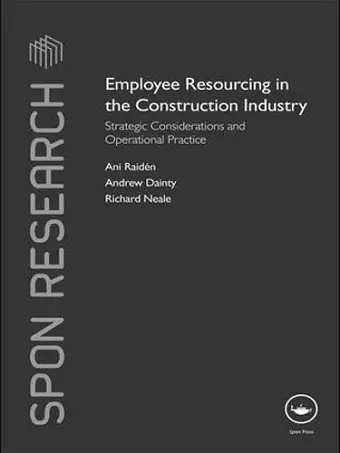 Employee Resourcing in the Construction Industry cover