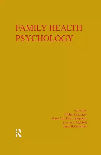 Family Health Psychology cover