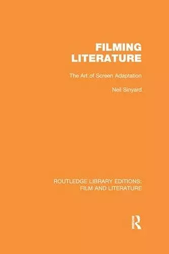 Filming Literature cover