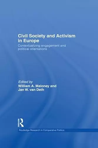 Civil Society and Activism in Europe cover