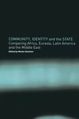 Community, Identity and the State cover