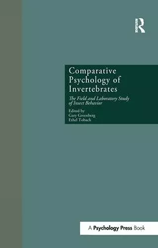 Comparative Psychology of Invertebrates cover