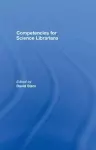 Competencies for Science Librarians cover