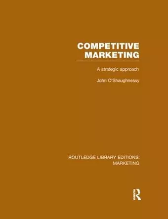 Competitive Marketing (RLE Marketing) cover