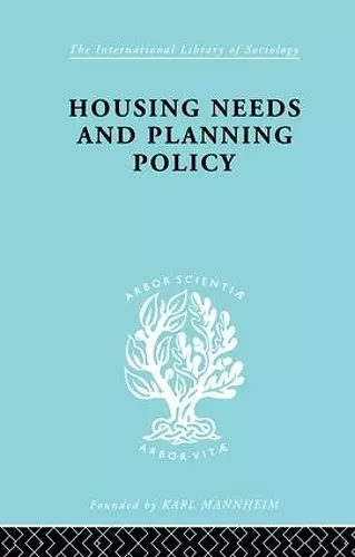 Housing Needs and Planning Policy cover