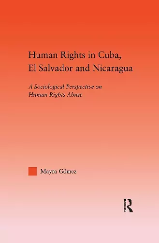 Human Rights in Cuba, El Salvador and Nicaragua cover