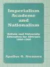 Imperialism, Academe and Nationalism cover