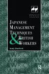 Japanese Management Techniques and British Workers cover