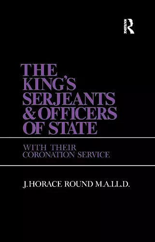 King S Sergeants and Officers Cb cover