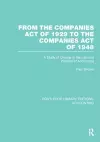 From the Companies Act of 1929 to the Companies Act of 1948 (RLE: Accounting) cover