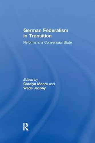 German Federalism in Transition cover