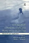 Handbook of Communication and People With Disabilities cover