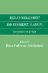 Hazard Management and Emergency Planning cover