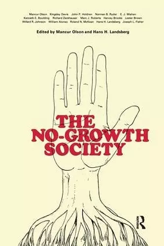 The No-Growth Society cover