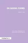 On Seeing Forms cover