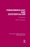Phenomenology and Existentialism cover