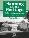 Planning and the Heritage cover