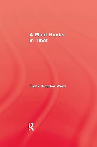 Plant Hunter In Tibet cover