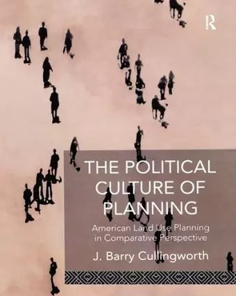 The Political Culture of Planning cover