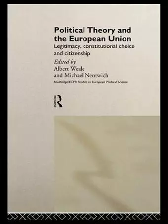 Political Theory and the European Union cover