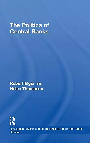 The Politics of Central Banks cover