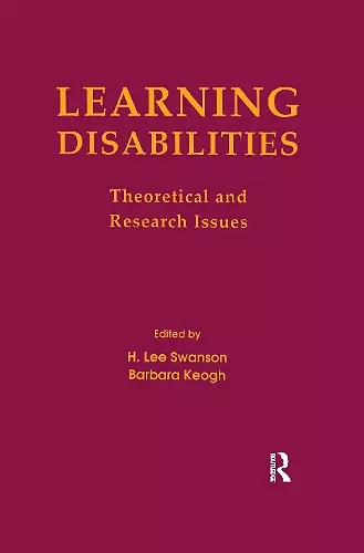 Learning Disabilities cover