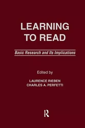 Learning To Read cover