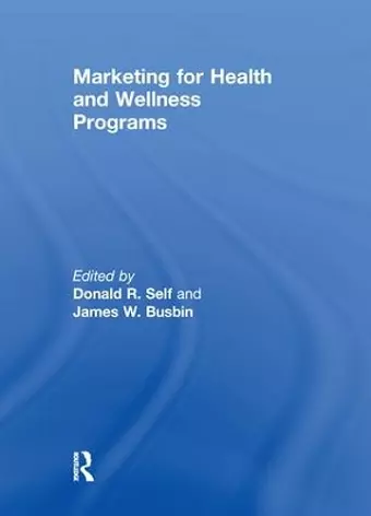 Marketing for Health and Wellness Programs cover