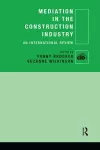 Mediation in the Construction Industry cover