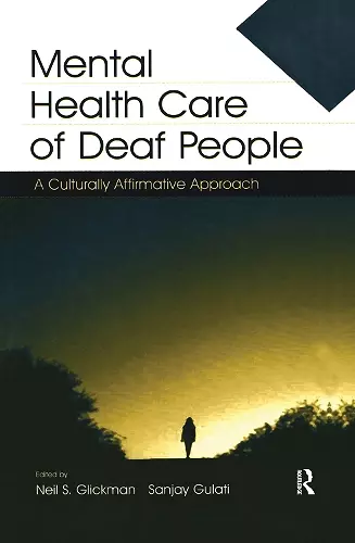 Mental Health Care of Deaf People cover