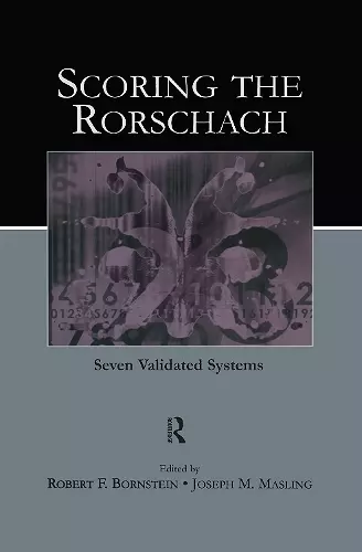 Scoring the Rorschach cover