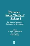 Separate Social Worlds of Siblings cover