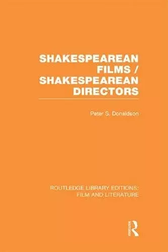 Shakespearean Films/Shakespearean Directors cover