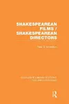 Shakespearean Films/Shakespearean Directors cover