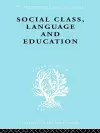 Social Class Language and Education cover