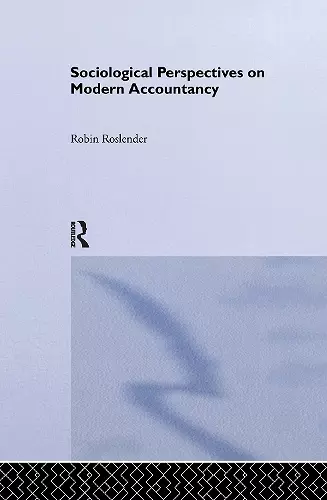 Sociological Perspectives on Modern Accountancy cover