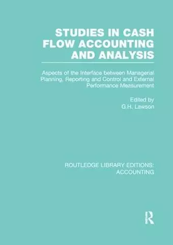 Studies in Cash Flow Accounting and Analysis  (RLE Accounting) cover